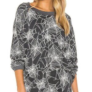 NEW Wildfox Spiderweb Sommers Sweatshirt - Women's XS